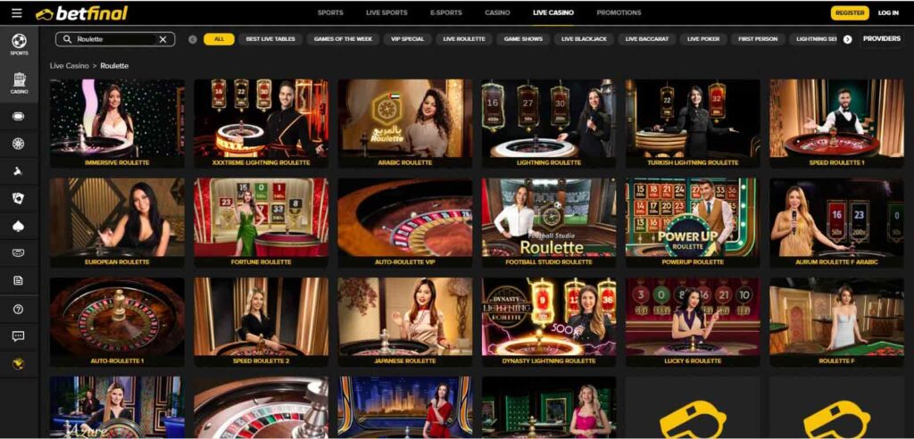 Betfinal-live-casino-roulette
