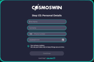 cosmoswin-account-2nd-step